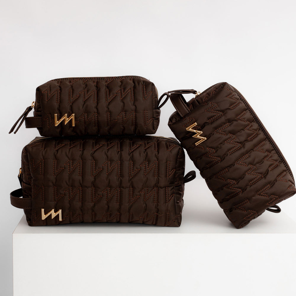 Kit Neceser Urban Chic Marrón