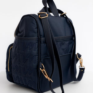 Mochila maternidade 2 em 1 Urban Chic Marinho