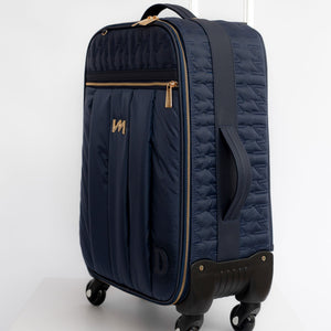 Mala maternidade de Rodinhas Urban Chic Marinho