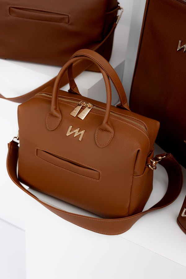 Bolso Maternal Madison Ella Caramelo