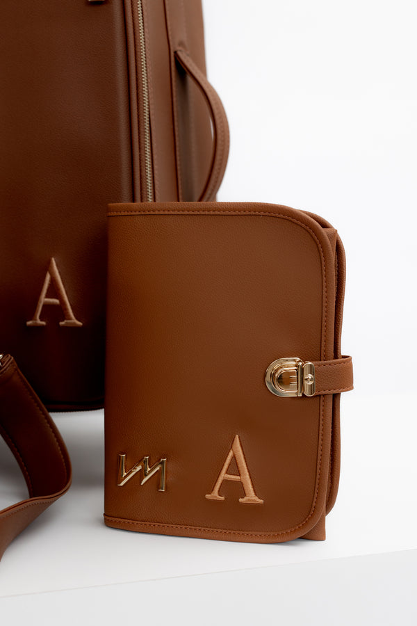 Kit Bolsos Maternidad Ella Caramelo