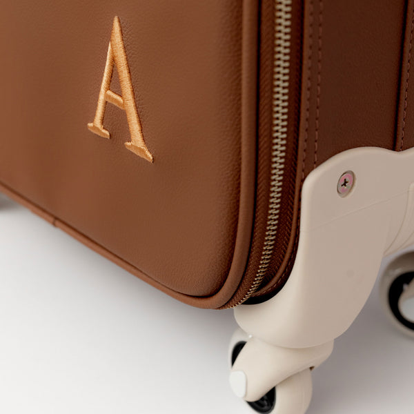 Mala de maternidad con ruedas Ella Caramelo