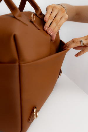 Bolso Maternal Madison Ella Caramelo