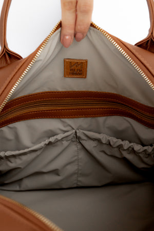 Bolso Maternal Madison Ella Caramelo