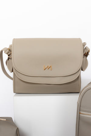 Kit Bolsa Maternidad Ella Gris