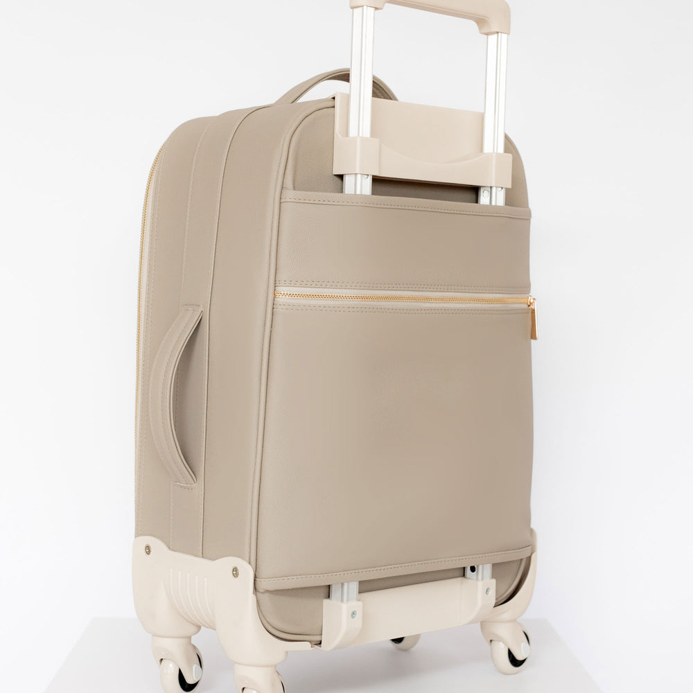 Maleta de maternidad con ruedas Ella Gris