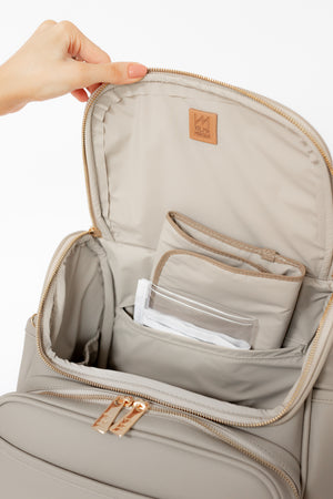 Kit Bolsa Maternidad Ella Gris