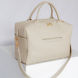 Bolsa Maternal Madison Ella Blanco Crudo