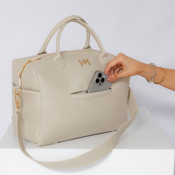 Bolsa Maternidade Madison Mini Off White