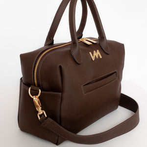 Bolso Maternal Madison Mini Ella Café - Entrega Inmediata