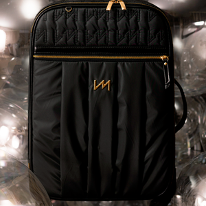 Maleta de maternidad con ruedas Urban Chic Negro