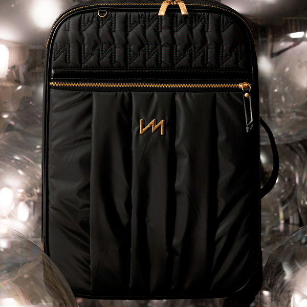 Maleta de maternidad con ruedas Urban Chic Negro