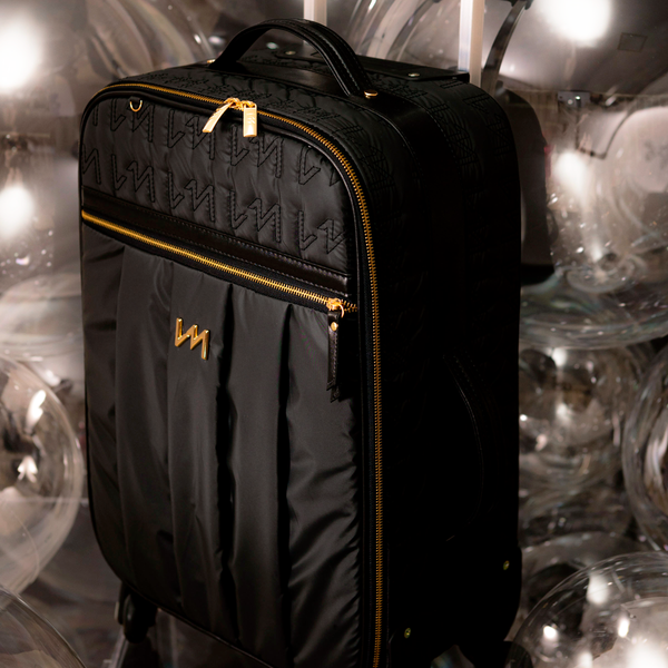 Maleta de maternidad con ruedas Urban Chic Negro