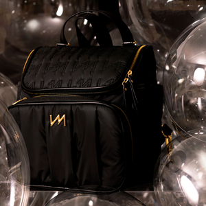 Mochila de maternidad 2 en 1 Urban Chic Negro