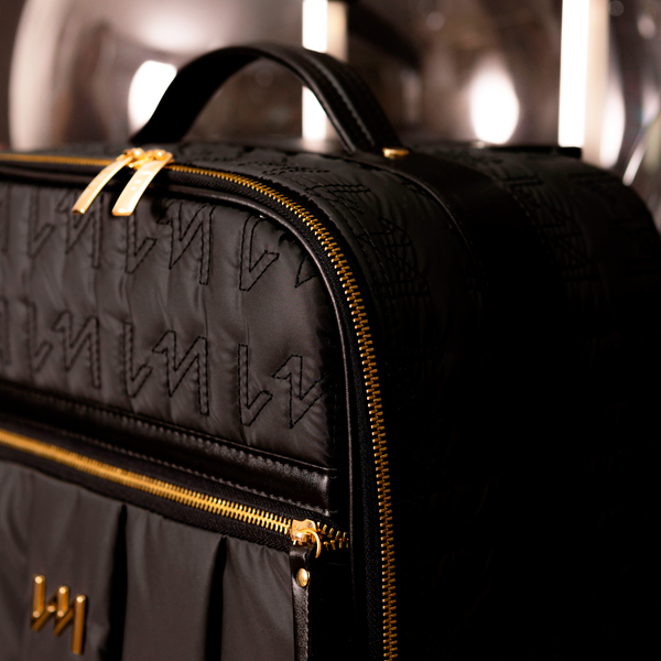 Maleta de maternidad con ruedas Urban Chic Negro