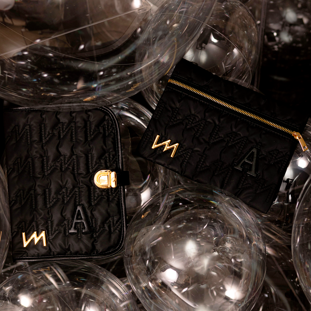 Kit Portadocumentos Urban Chic Negro