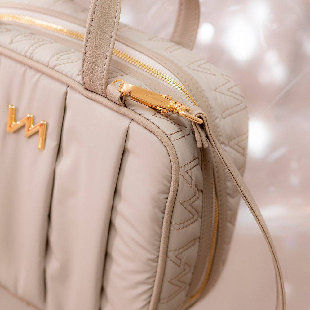 Lonchera Térmica Urban Chic Beige - Lista para Envío