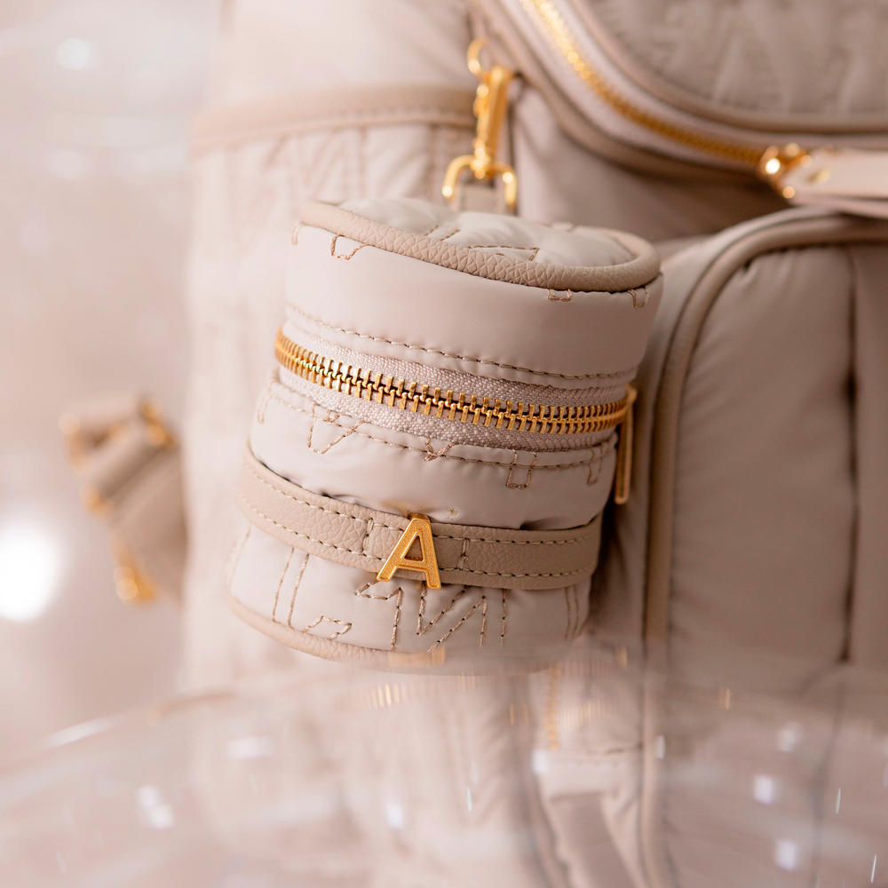 Portachupetes Urban Chic Beige