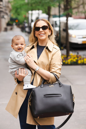 Bolsa de Maternidad Madison Ella Negra