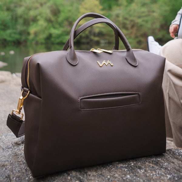 Bolso Maternal Madison Ella Café - Entrega Inmediata -