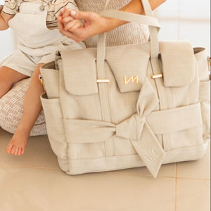 Bolso Maternal Cleo Nosotros Beige
