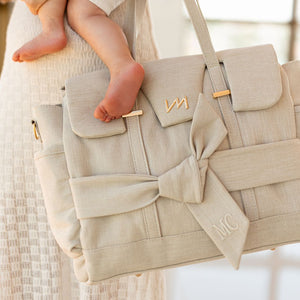 Bolso Maternal Cleo Nosotros Beige