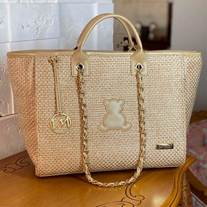 Bolsa Maternidade Cloé Tresse Palha