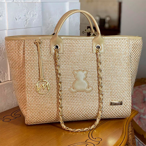 Bolsa Maternidade Cloé Tresse Palha