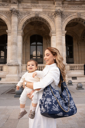 Bolsa de Maternidad Madeleine Le Petit Azul Marino