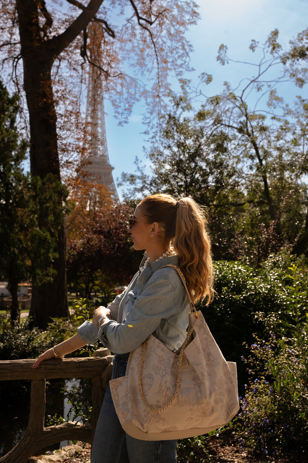 Bolso Maternal Madeleine Le Petit Beige