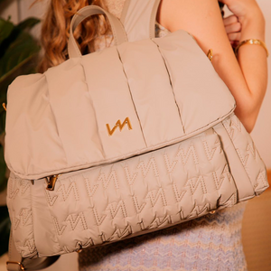 Mochila maternidade Mummy Urban Chic Bege