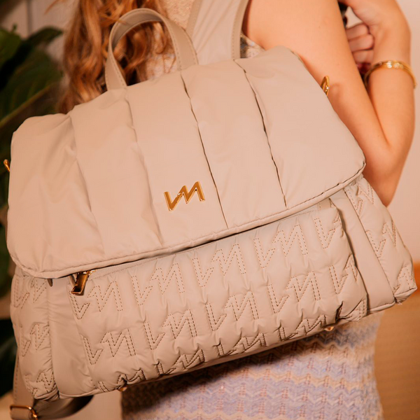 Mochila maternidade Mummy Urban Chic Bege