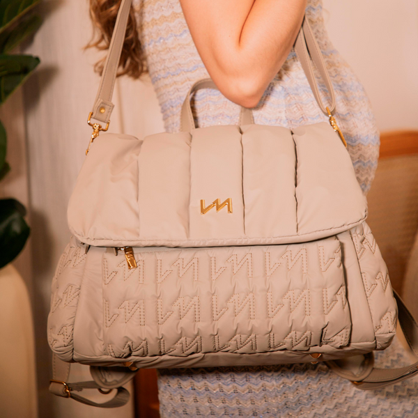 Mochila maternidade Mummy Urban Chic Bege