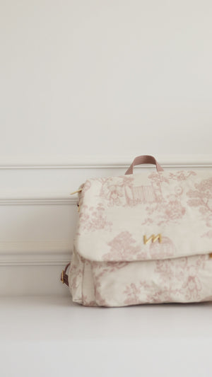 Mochila de maternidad Mummy Le Petit Beige