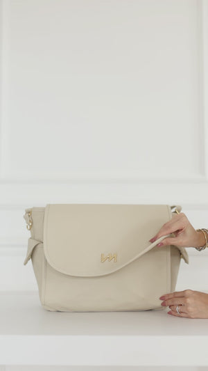 Bolso de maternidad Louise Ella Off White