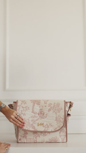 Bolsa de maternidad Louise Le Petit Beige