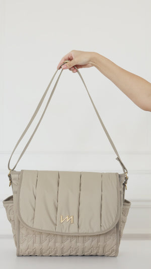 Bolsa maternidade Louise Urban Chic Bege