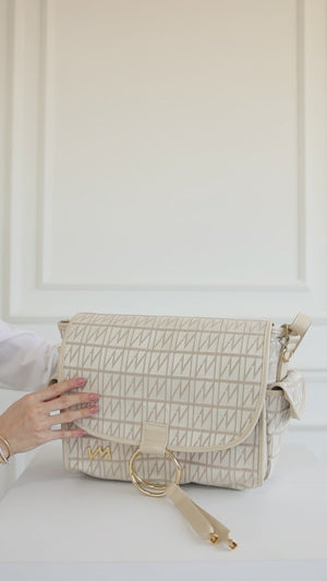 Bolsa maternidade Louise Origem Bege