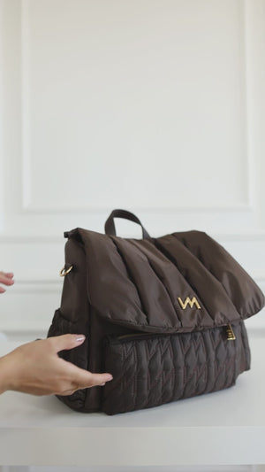 Mochila maternidade  Mummy Urban Chic Marrom