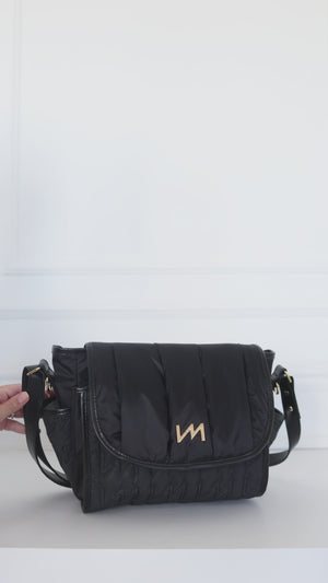 Bolsa maternidade Louise Mini Urban Chic Preto