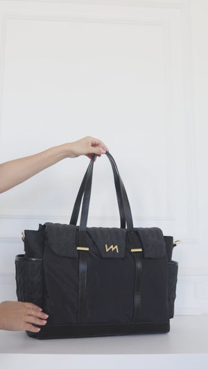 Bolso Maternal Cleo Urban Chic Negro