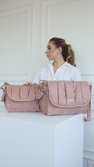 Bolso de maternidad Louise Urban Chic Rosé