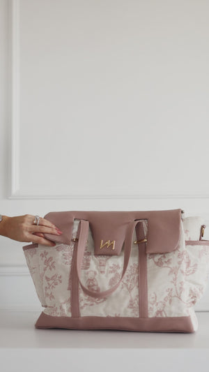 Bolsa Maternal Cleo Le Petit Beige