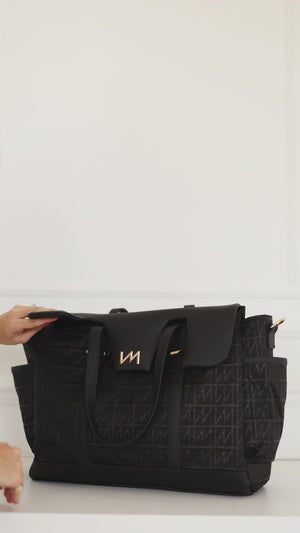 Bolso Maternal Cleo Origen Negro